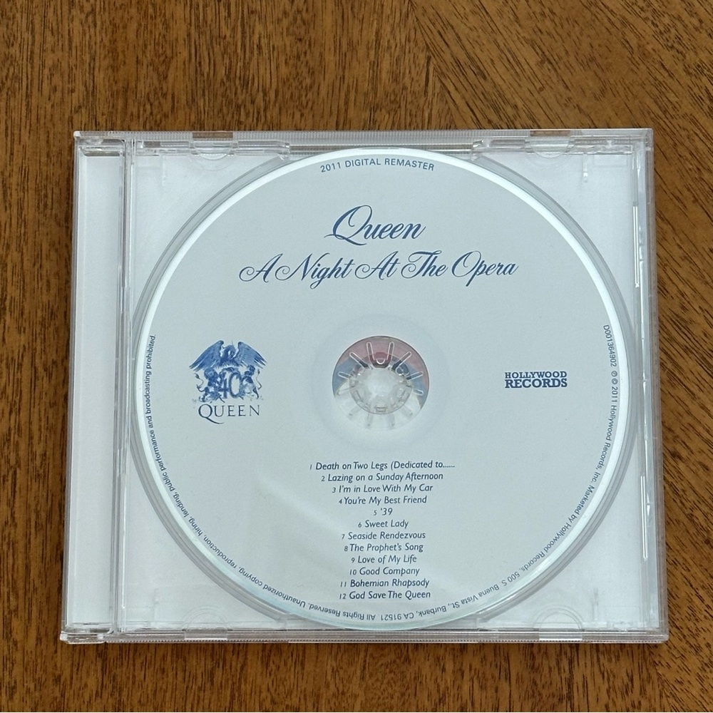 Queen — A Night At The Opera CD